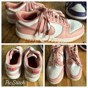 Nike Dunk Low GS,  Pink Velvet Shoes